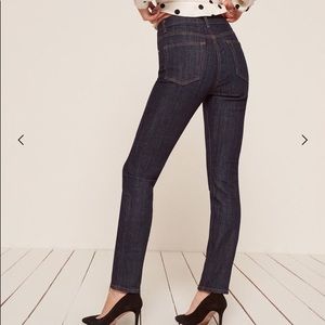 Petite Reformation Blue Denim jeans - Hepburn High